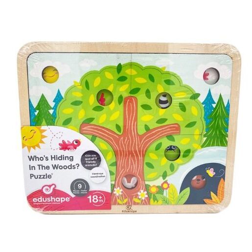 Edushape puzzle Who's Hiding In the Woods? 637005
