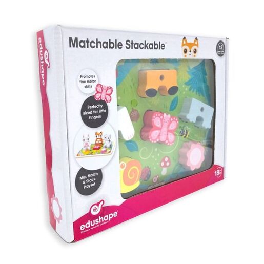Edushape igračka matchable stackable puzzle 637001