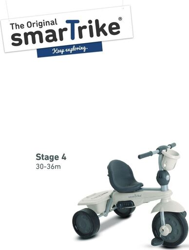 Smart Trike tricikl Voyage 4u1, plavi