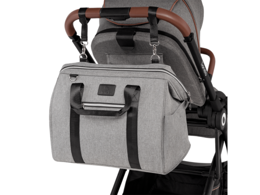 Lionelo torba za mamu Ida + podloga za previjanje + torbica za kozmetiku, siva