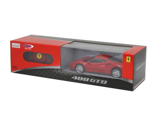 Jamara auto na daljinsko upravljanje Ferrari 488 GTB, crveni 1:24