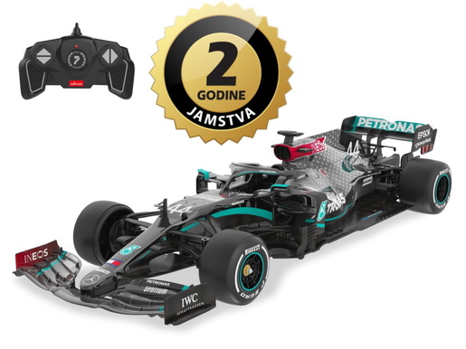 Jamara auto na daljinsko upravljanje Mercedes-AMG F1 W11 EQ Performan, crni 1:18