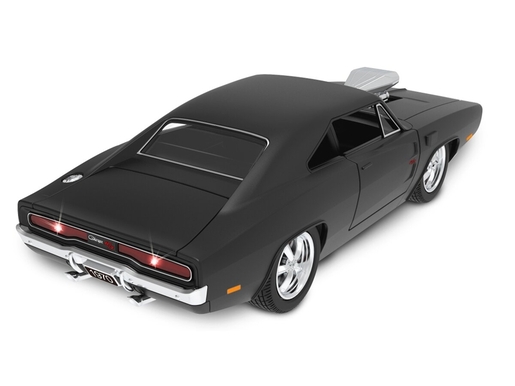 Jamara auto na daljinsko upravljanje DELUX Dodge Charger RT 1970, crni 1:16