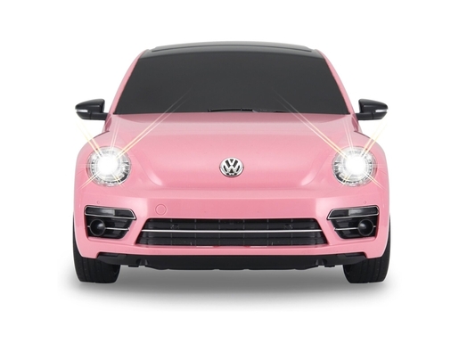 Jamara auto na daljinsko upravljanje DELUX VW Beatle - Buba, rozi 1:14