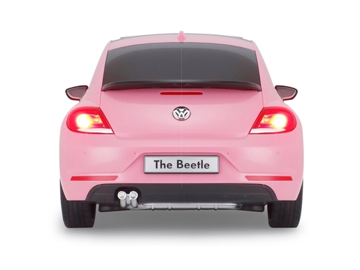 Jamara auto na daljinsko upravljanje DELUX VW Beatle - Buba, rozi 1:14