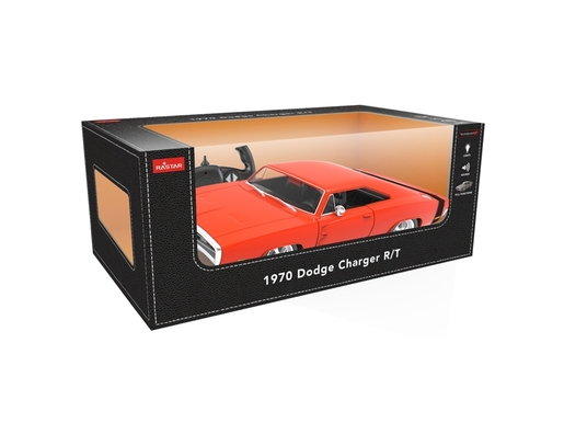 Jamara auto na daljinsko upravljanje DELUX Dodge Charger RT 1970, crveni 1:16