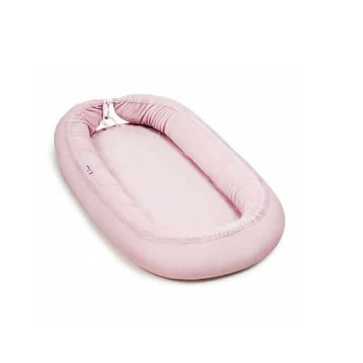 SuperMami baby gnijezdo Velur, roza