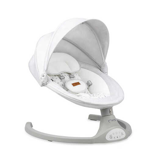 MoMi električna ljuljačka Lami, svijetlo siva