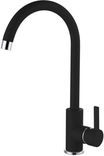 Elleci Quadra 350 sudoper + slavina C01 Nero