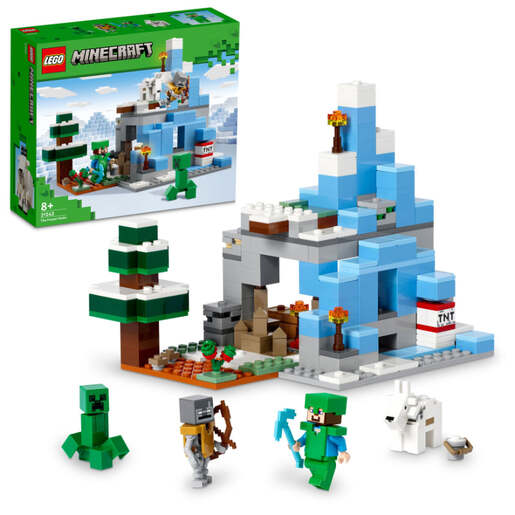 LEGO Minecraft Zaleđeni vrhovi 21243