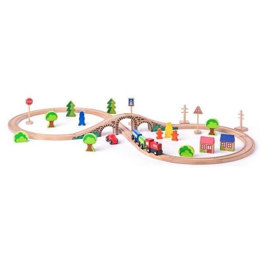 Drvena staza za vlakove