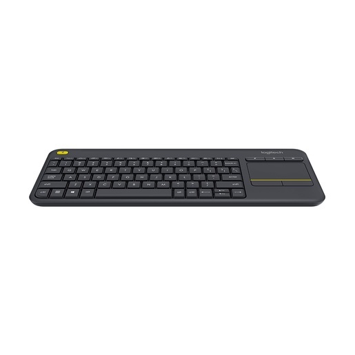 Logitech K400+ Wireless Touch, bežična tipkovnica, crna, unifying, USB (920-008385)