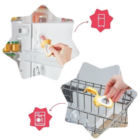 Badabulle duda za hranjenje, žuta