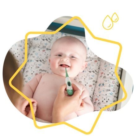 Badabulle digitalni toplomjer, zeleni