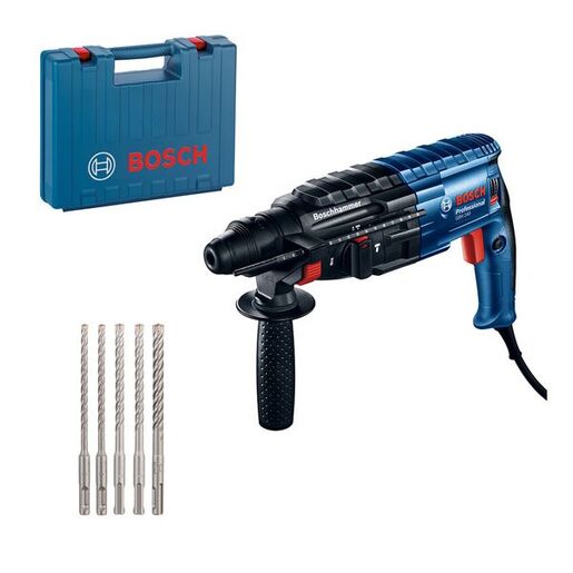 BOSCH Professional bušaći čekić GBH 240 + SDS plus set u kutiji za alat