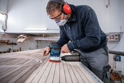 BOSCH Professional GEX 40-150 ekscentarska brusilica, L-BOXX