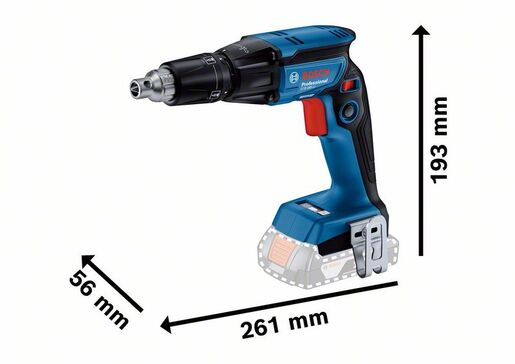 BOSCH Professional akumulatorski izvijač za suhu gradnju GTB 185-LI (2x2.0 Ah, GAL 18V-20, kovčeg)