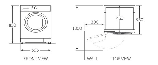 Haier perilica sušilica rublja HWD80-B14979-S