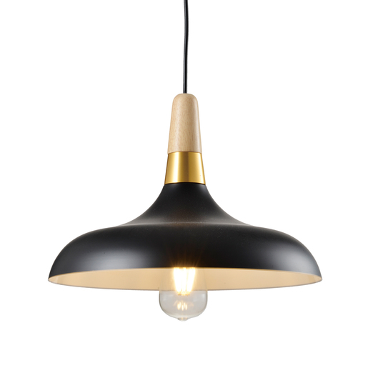 Viseća svjetiljka Skandi, E27, IP20, crna