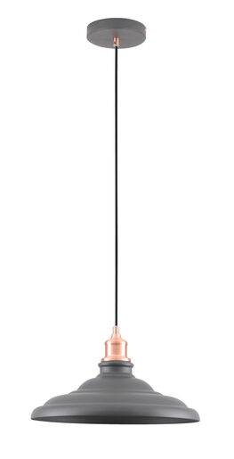 Viseća svjetiljka Loret, E27, IP20, crna