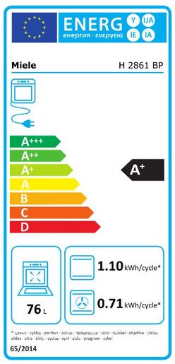 Miele pećnica H 2861 BP edst