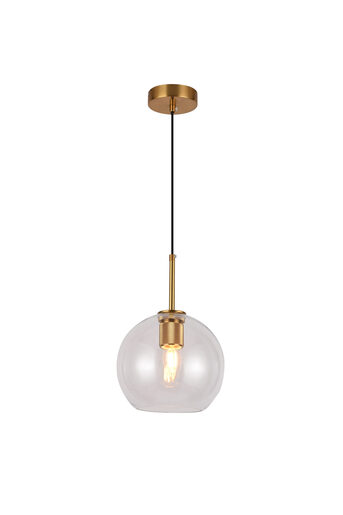 Viseća svjetiljka Giglas, 20 cm, E27, IP20, zlatna