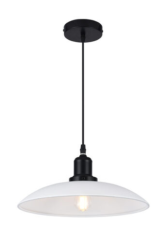 Viseća svjetiljka Horizon, E27, IP20, bijela