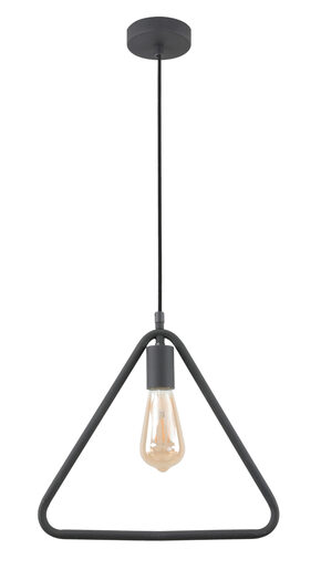 Viseća svjetiljka, Gija, E27, IP20, crna