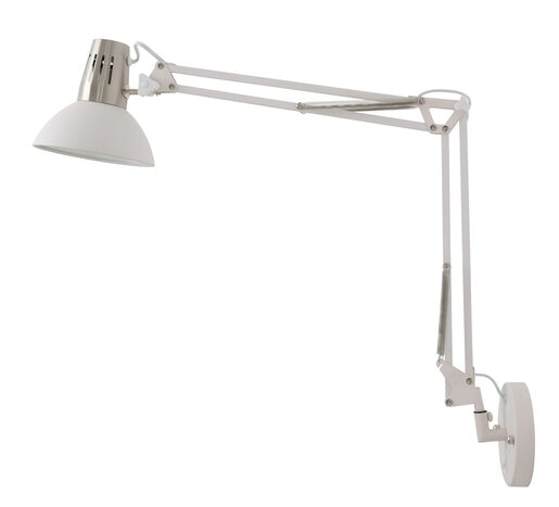 Zidna svjetiljka Artemia+P, E27, IP20, bijela