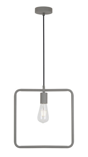 Viseća svjetiljka Lija, E27, IP20, siva