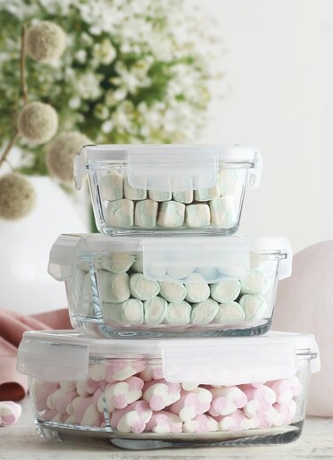 Set posuda za čuvanje hrane, 3/1