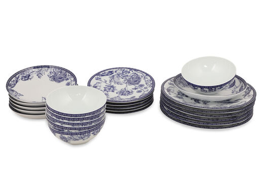 Porculanski servis za jelo WOOD, 24/1