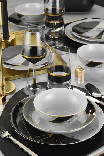 Porculanski servis za jelo LARISA, 24/1