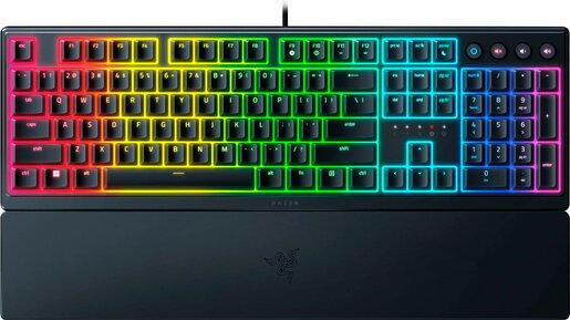 Razer Ornata V3, mecha-membranska gaming tipkovnica, crna, UK layout