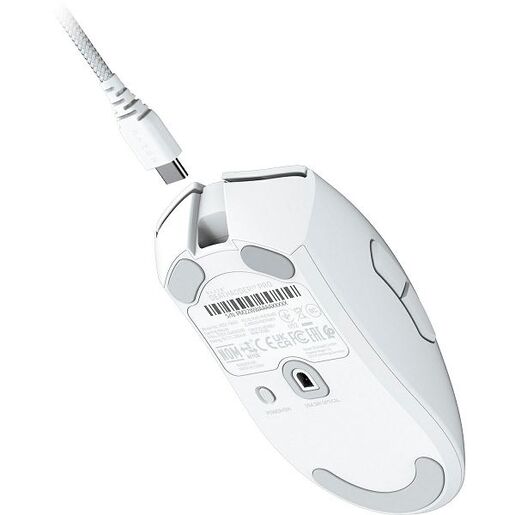 Razer DeathAdder V3 Pro, bežični gaming miš, bijeli