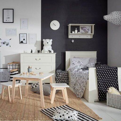 Bellamy Ines polica za zid, bijela