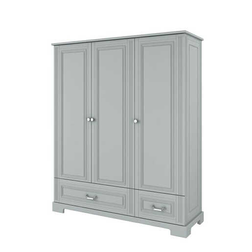 Bellamy Ines ormar s 3 vrata, siva