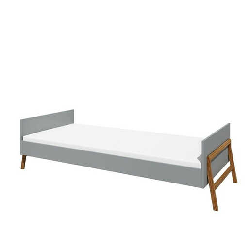 Bellamy Lotta Junior krevet 200 × 90 cm, sivi