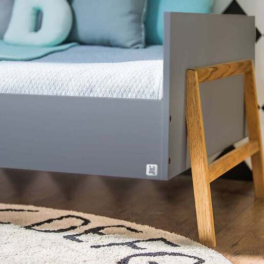 Bellamy Lotta Junior krevet 200 × 90 cm, sivi