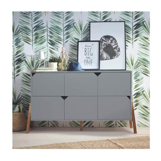 Bellamy Lotta komoda s 6 ladica, siva
