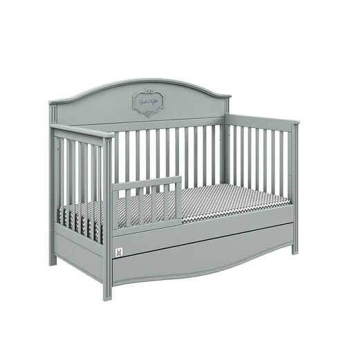 Bellamy Good Night krevetić 140 x 70 cm, sivi