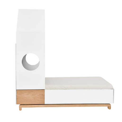 Bellamy Nomi krevet - sofa 70 x 140 cm, bijeli