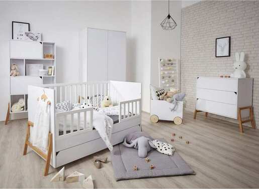 Bellamy dječja soba Lotta - 6 elemenata, bijela