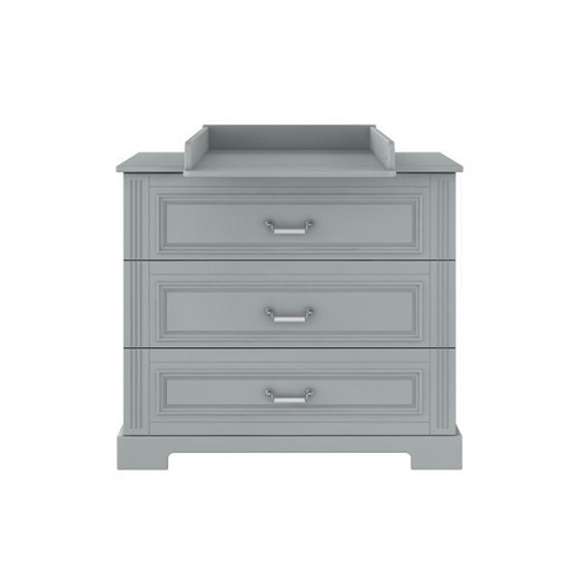 Bellamy Ines komoda s 3 ladice, siva