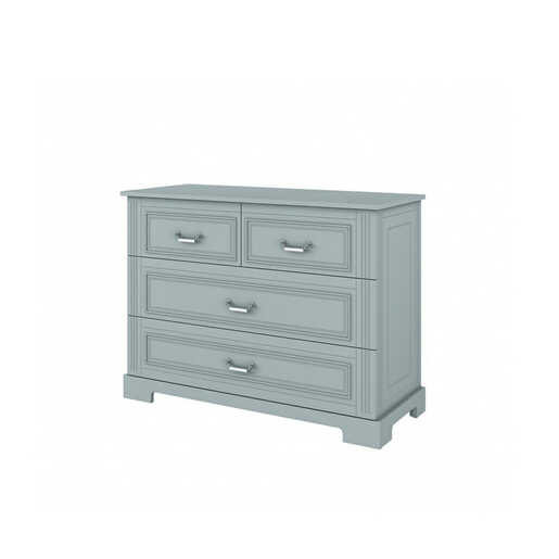 Bellamy Ines komoda s 4 ladice, siva