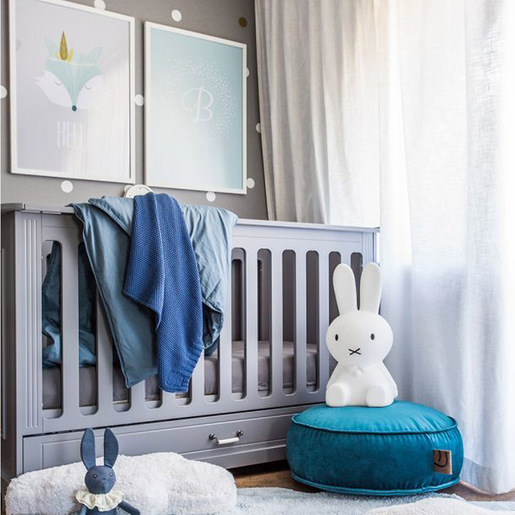 Bellamy Ines krevet + sofa 140 x 70 cm, sivi