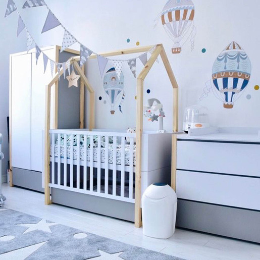 Bellamy Pinette dvokrilni ormar, bijeli