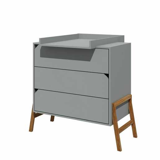 Bellamy Lotta komoda s 3 ladice, siva