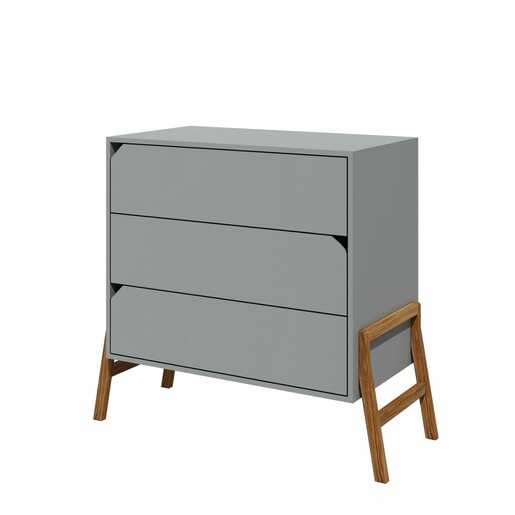 Bellamy Lotta komoda s 3 ladice, siva