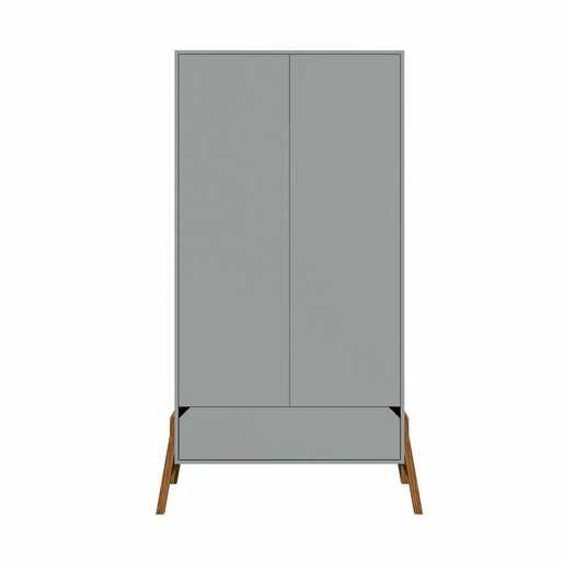 Bellamy Lotta dvokrilni ormar, sivi